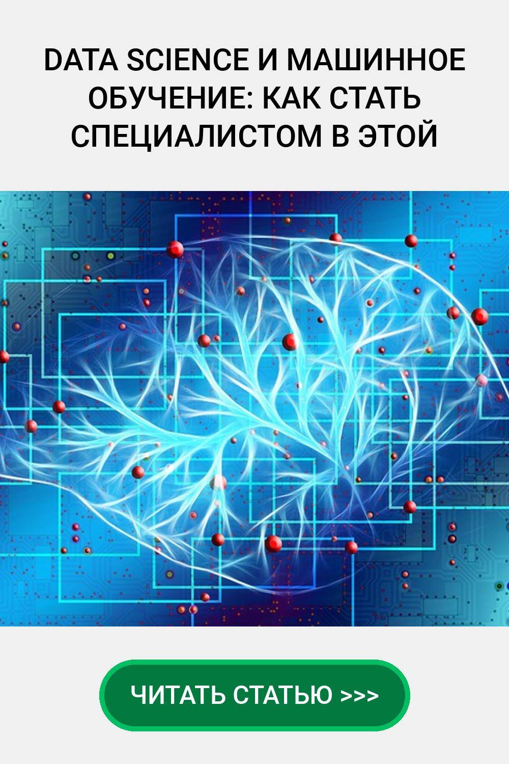 Data Science и машинное обучение: как стать специалистом в этой области?