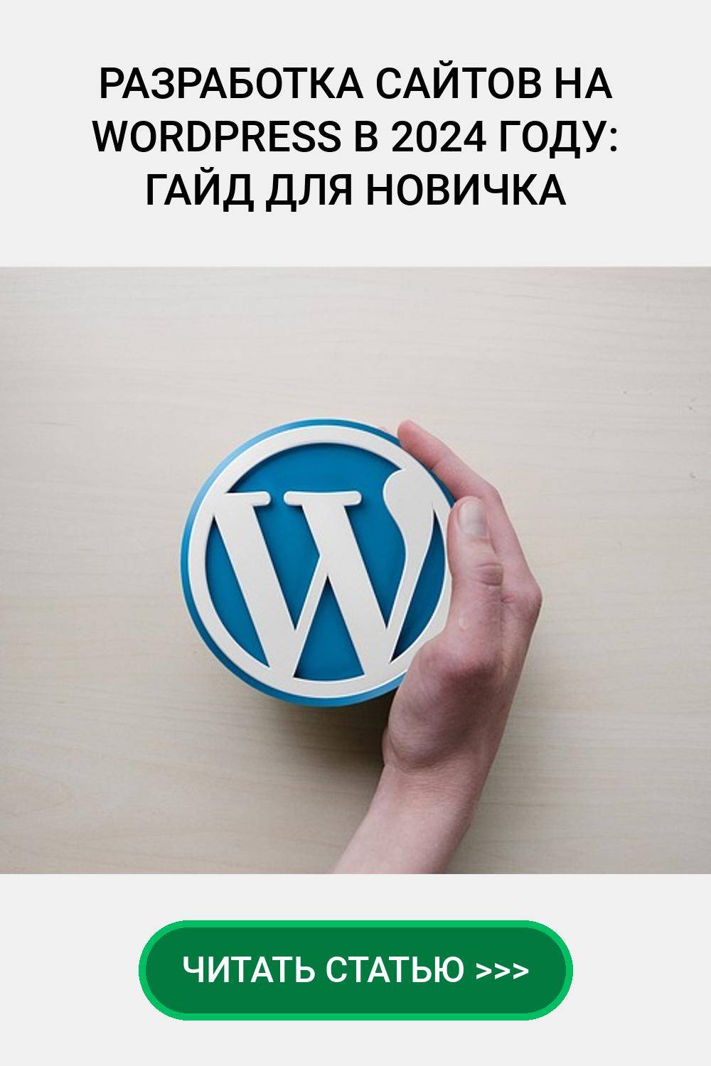 Разработка сайтов на WordPress в 2024 году: гайд для новичка