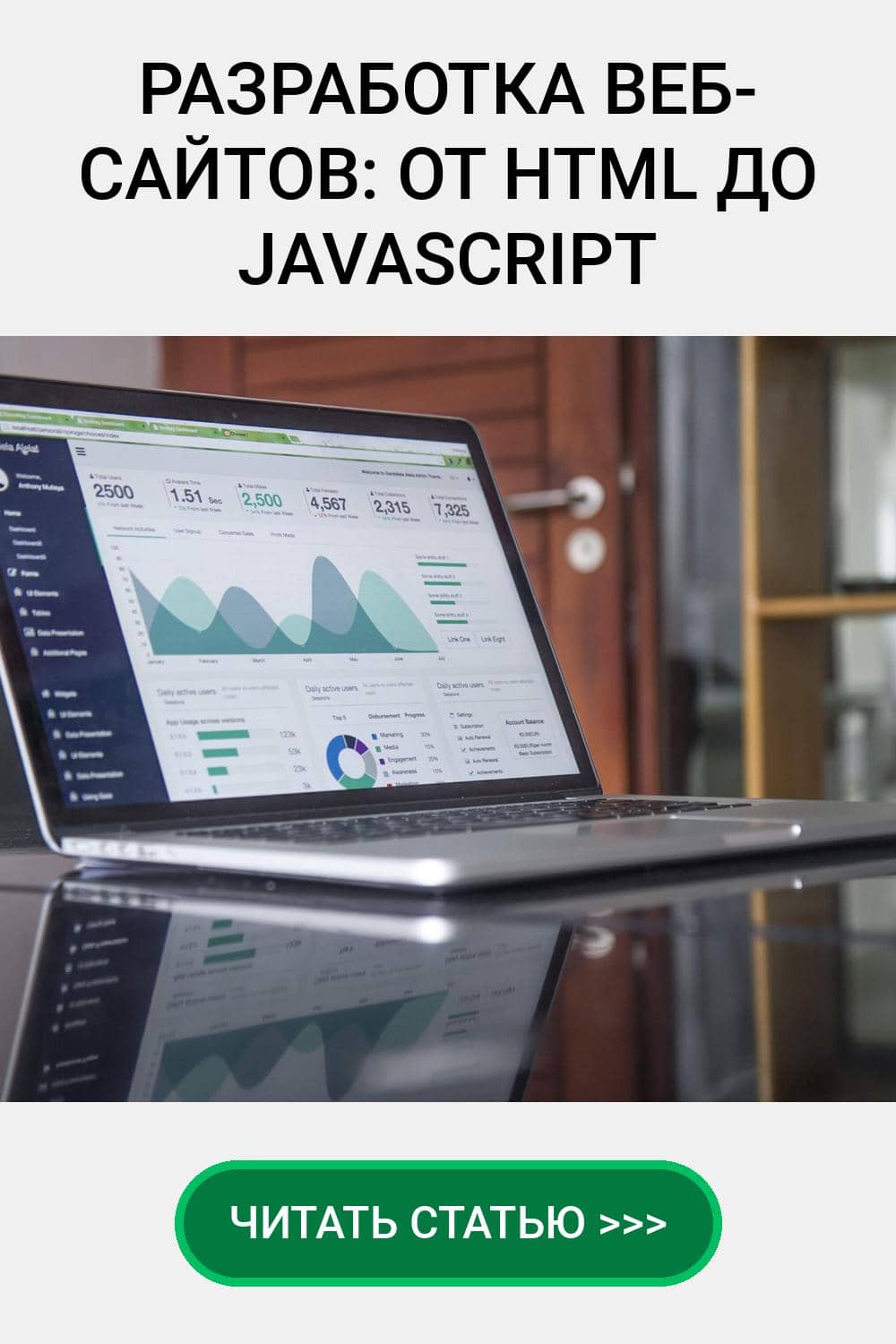 Разработка веб-сайтов: от HTML до JavaScript